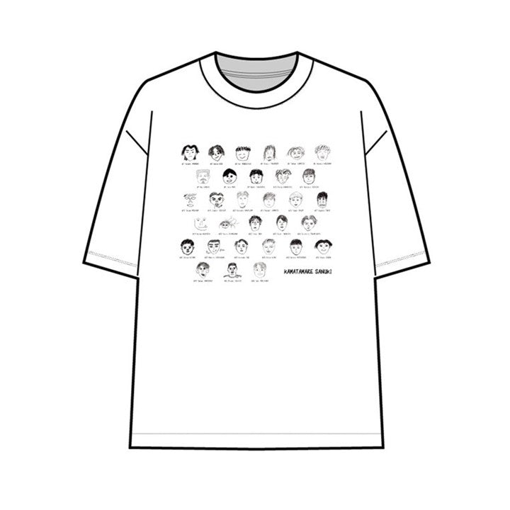 選手似顔絵Tシャツ